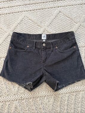 GAP Women’s Black Cutoff Denim Shorts